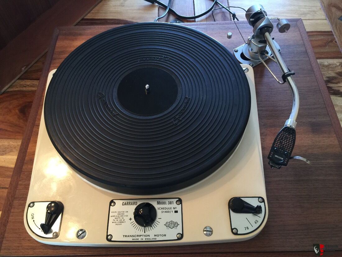 Rare Garrard 301 Turntable Grease Bearing W Sme 3009 Tonearm Near Mint Sale Pending Photo Canuck Audio Mart