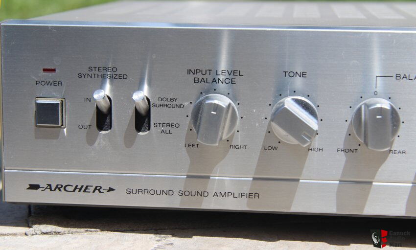 ARCHER DOLBY Surround Sound Amplifier 15-1279 (Realistic) Photo ...