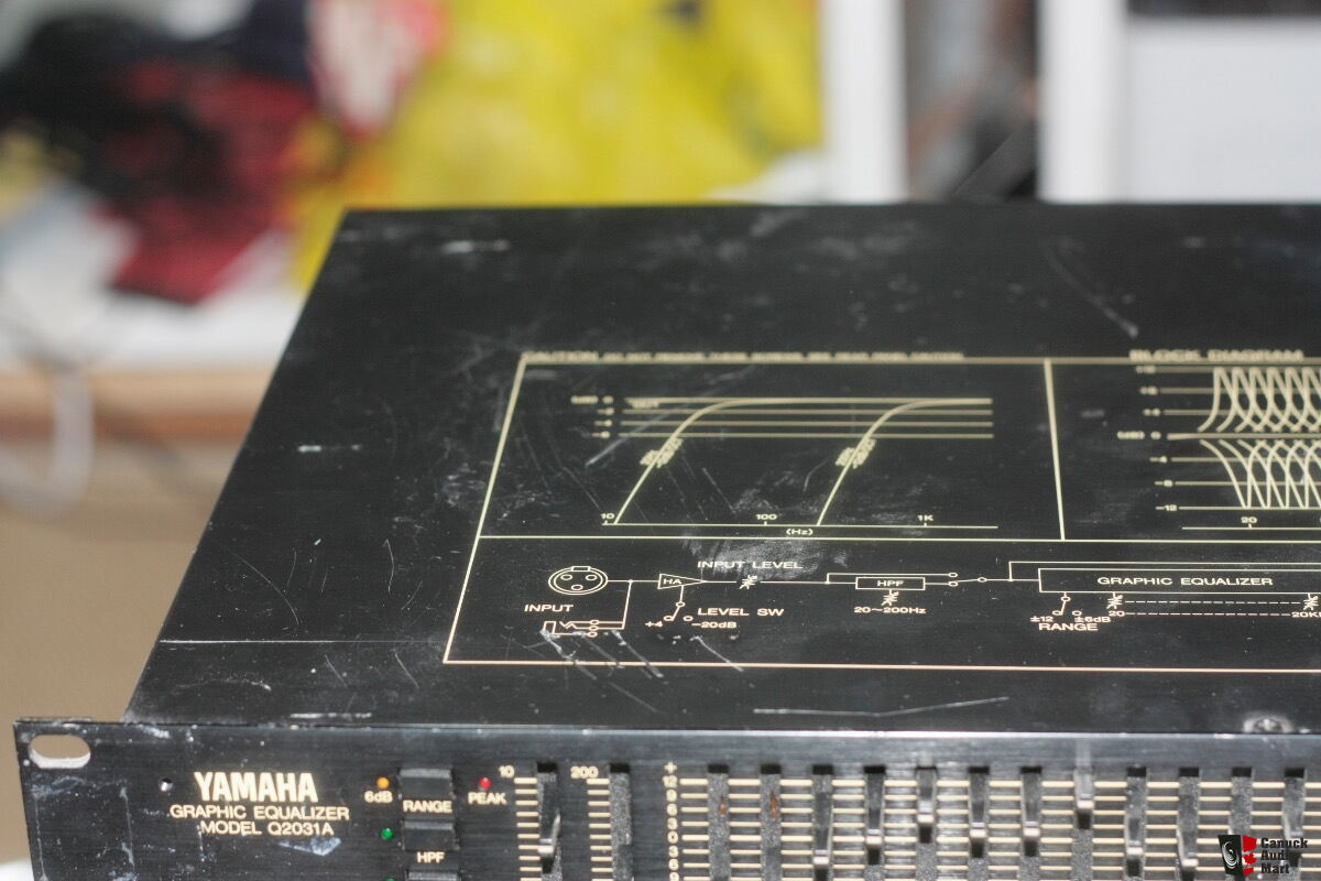 Yamaha Q2031 Dual-Channel Graphic Equalizer (Reduced) Photo