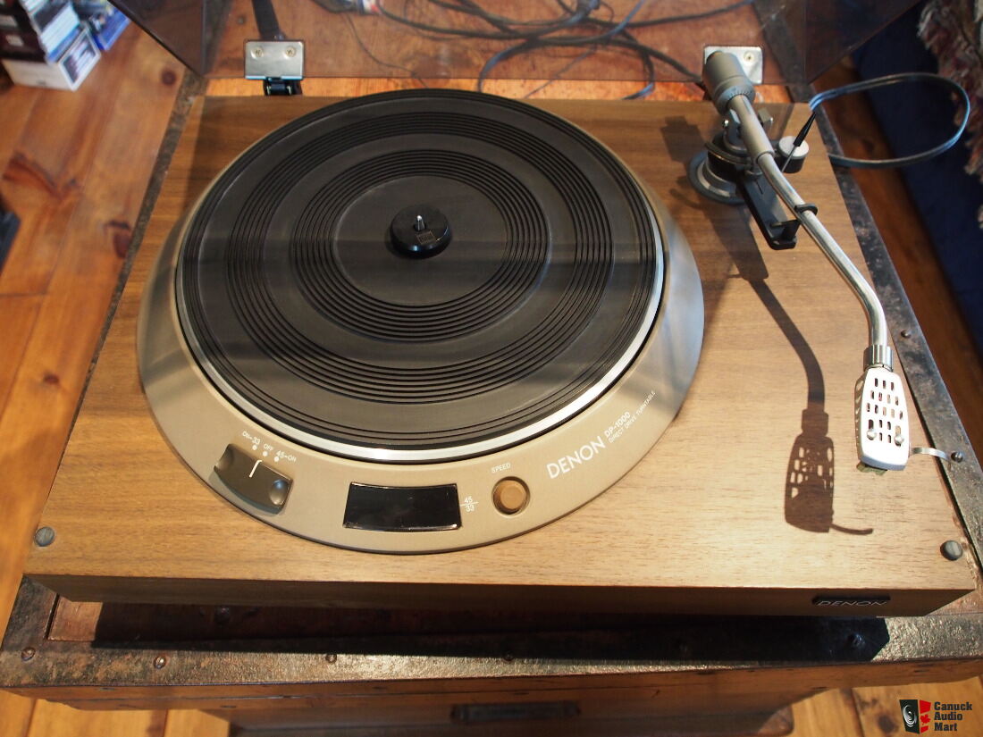 Turntable Denon Dp 1000 Photo Us Audio Mart