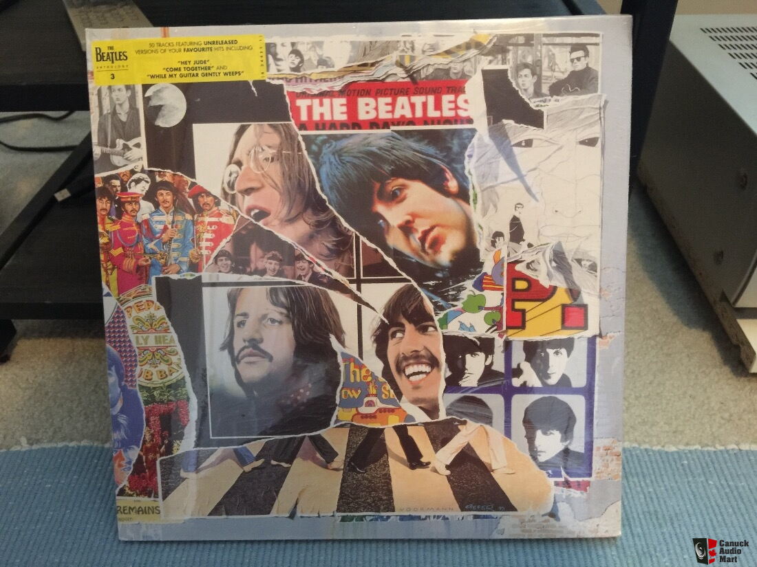 The Beatles Anthology 3 Lps Sealed Photo Us Audio Mart