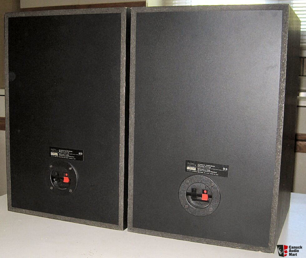 altec lansing 83 bookshelf speakers