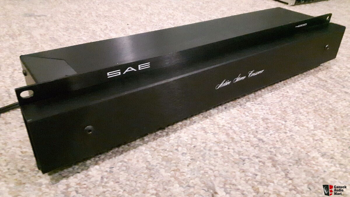 SAE 4000 active crossover For Sale Canuck Audio Mart
