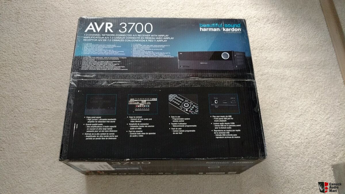 Harman Kardon AVR 3700 AV Receiver - My Site