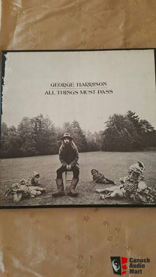 George Harrison All Things Must Pass 3 Lp Vinyl Box Set Photo 1250288 Us Audio Mart