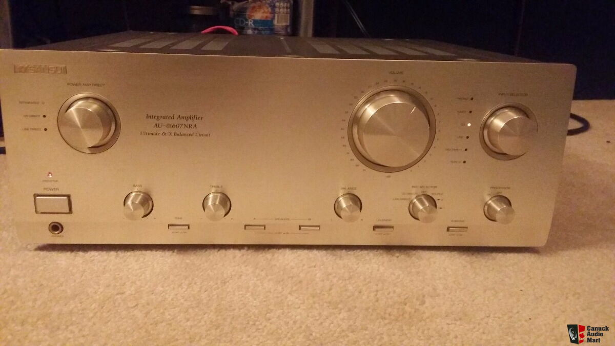 High quality Sansui AU-Alpha 607 NRA amplifier Sold in Asia Only