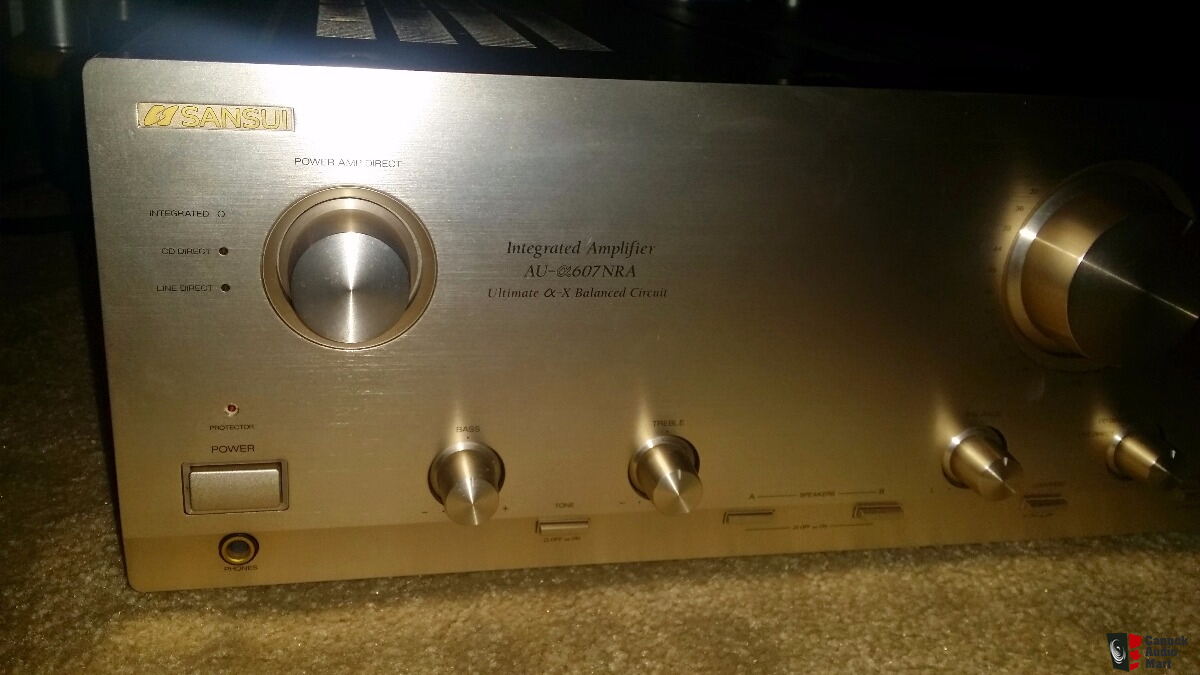 High quality Sansui AU-Alpha 607 NRA amplifier Sold in Asia Only