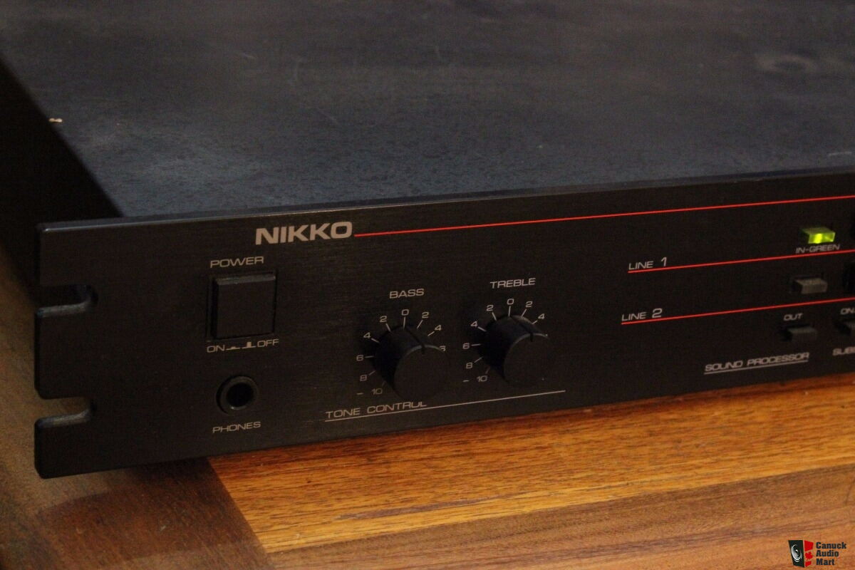 Nikko Beta 30 Preamp + Nikko Gamma 40 FM Tuner (separate or as a set