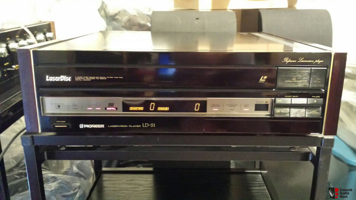 Rare Pioneer LD-S1 Reference Laser Disc Player! For Sale - Canuck