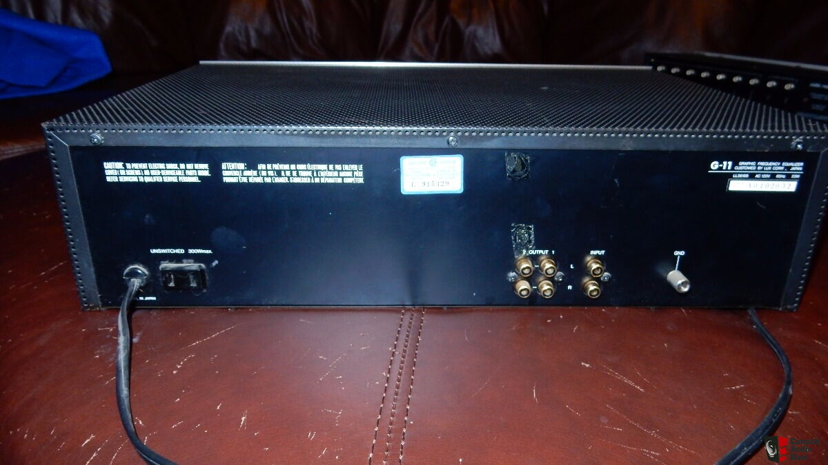 Luxman G-11 equalizer Photo #1266515 - US Audio Mart