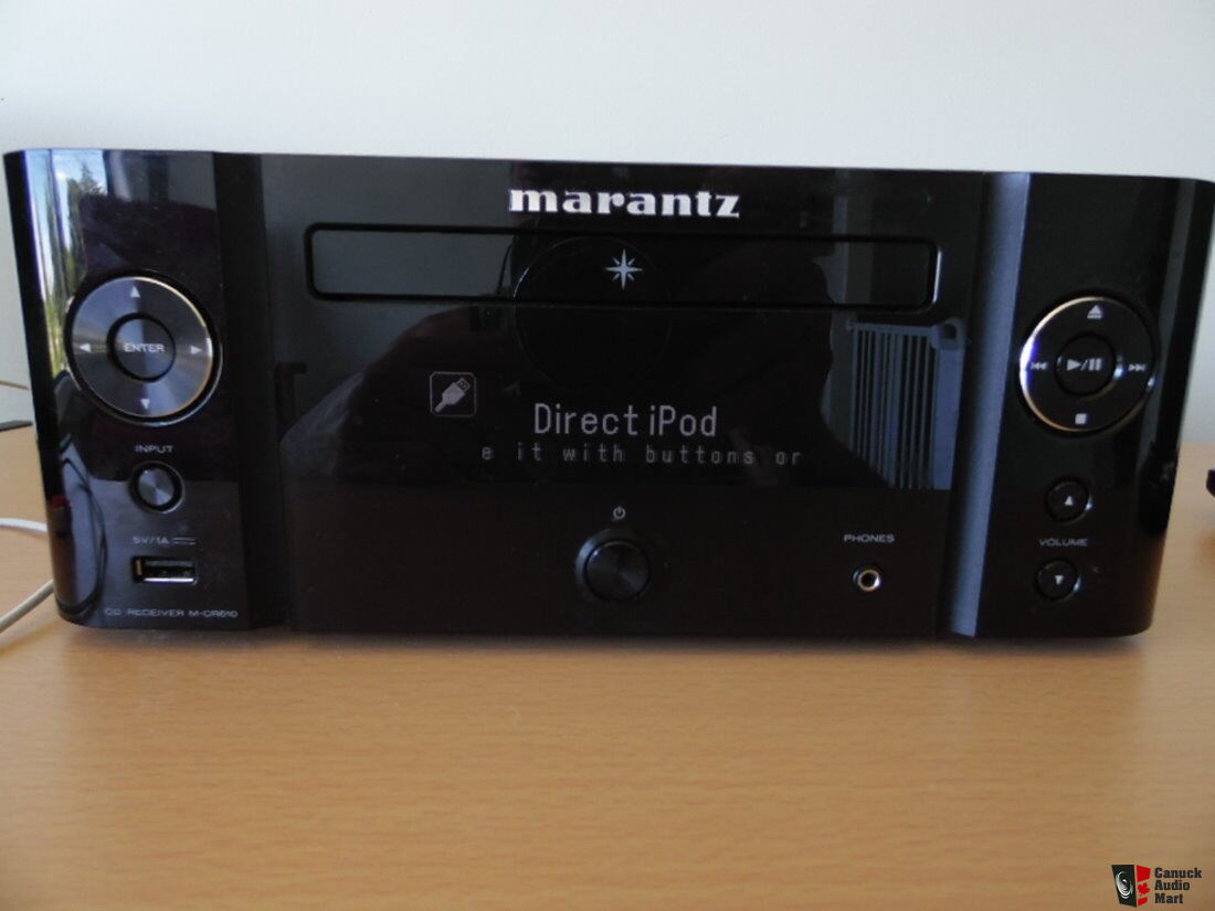 Marantz M-CR610 Compact Wireless Network CD Receiver with AirPlay