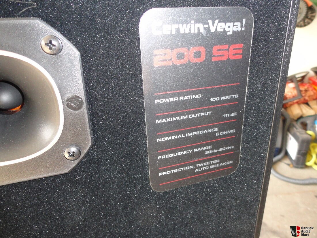 cerwin vega 200 se