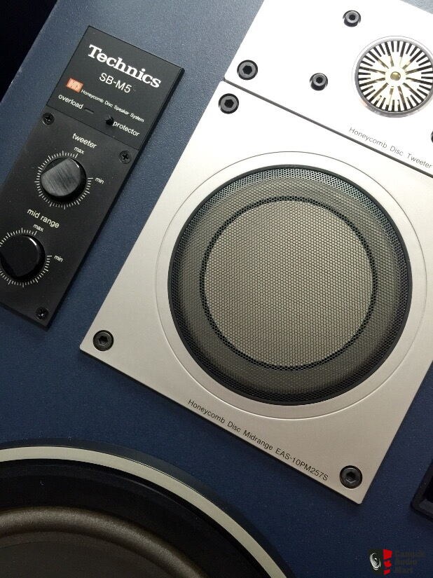 Technics SB-M5 Speakers, Rare, Very Good Condition Photo #1273452