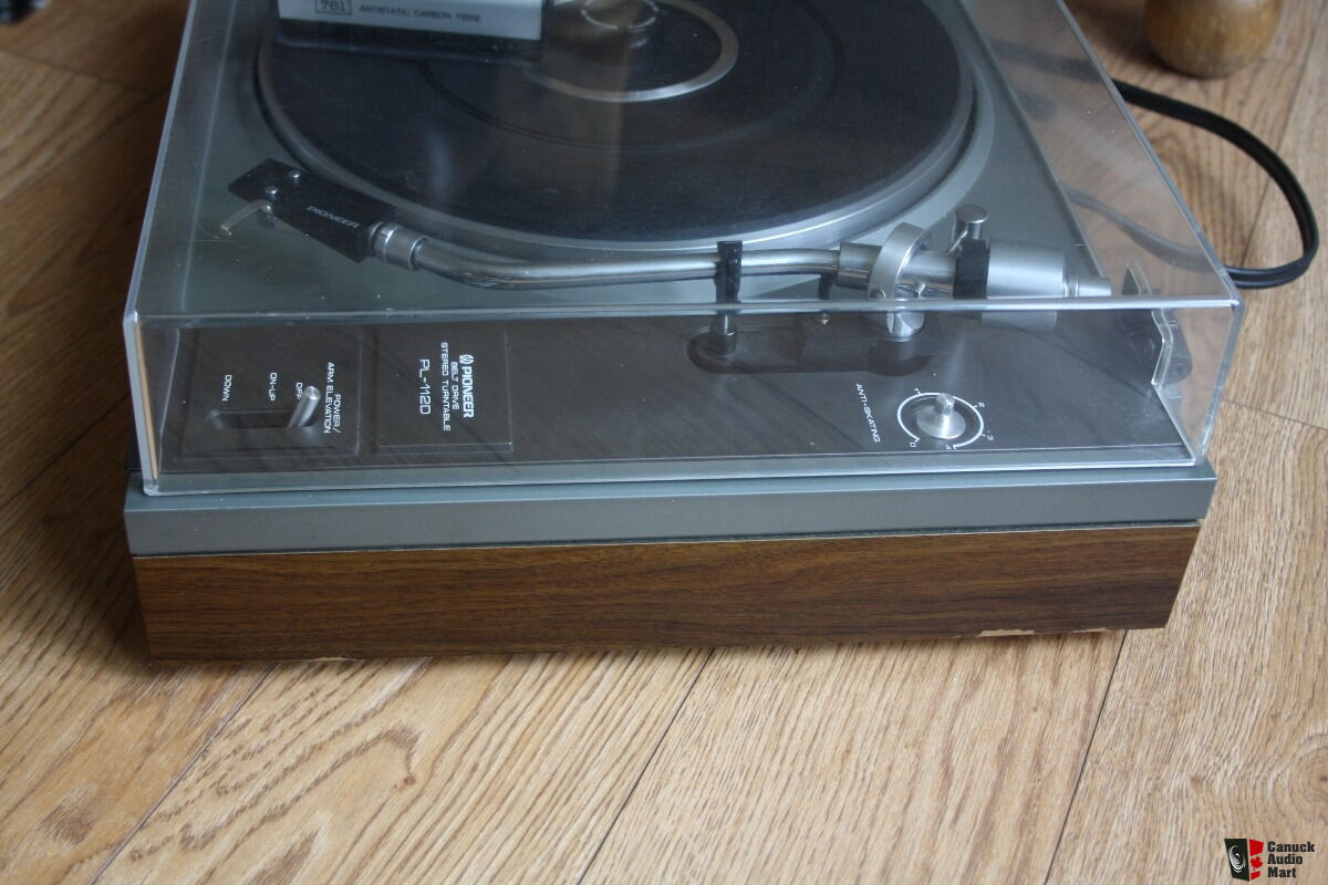 Pioneer PL112D 2Speed BeltDrive Turntable Photo 1274315 Canuck