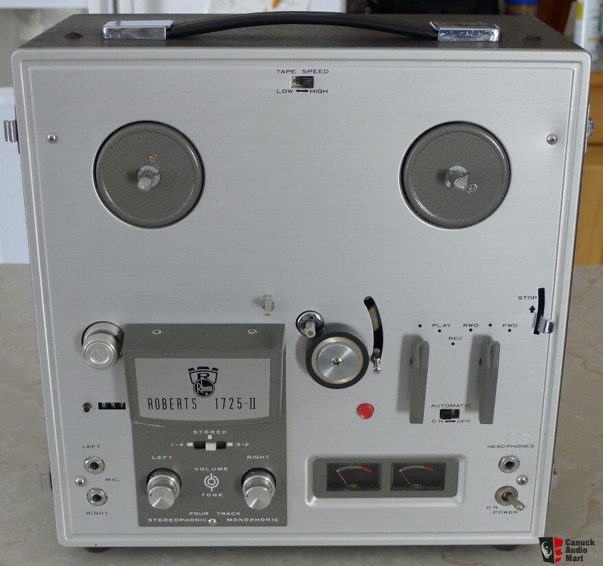 Vintage Rheem Roberts 1725-II Tube Reel to Reel Deck - Made in Japan by  Akai For Sale Or Trade - Canuck Audio Mart