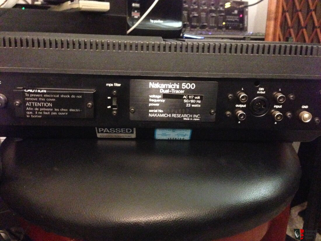 Nakamichi 500 Dual Trace Cassette Deck Photo 1282101 Us Audio Mart