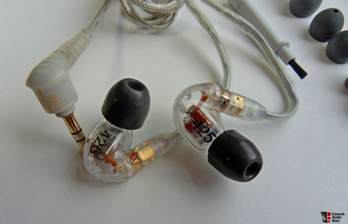 Shure SE425 IEM (Clear colour) Shipping 
