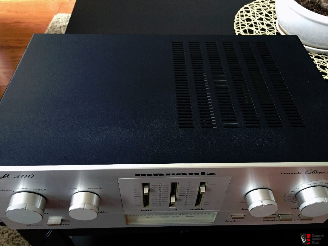 Marantz Stereo Console Integrated Amplifier Model Pm Photo