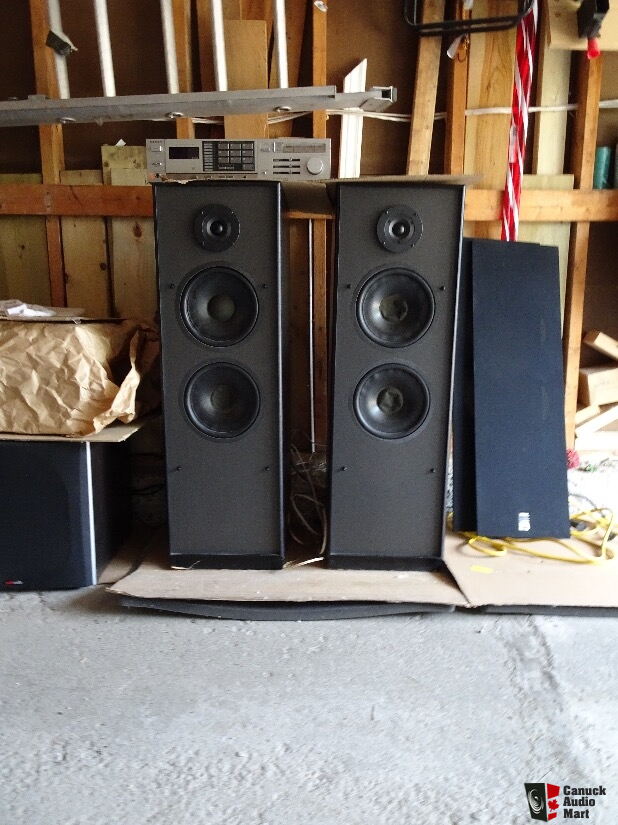 Mirage M760 vintage tower speakers - Great Bass - 70 lbs each!! Photo ...