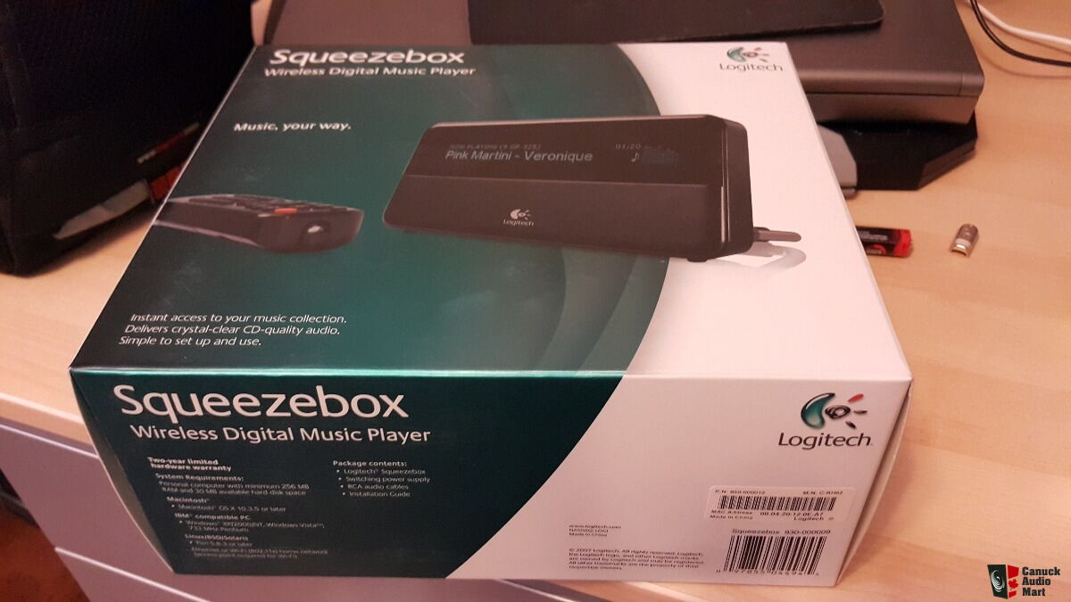 Logitech Squeezebox Classic 3 Wireless Music Streamer