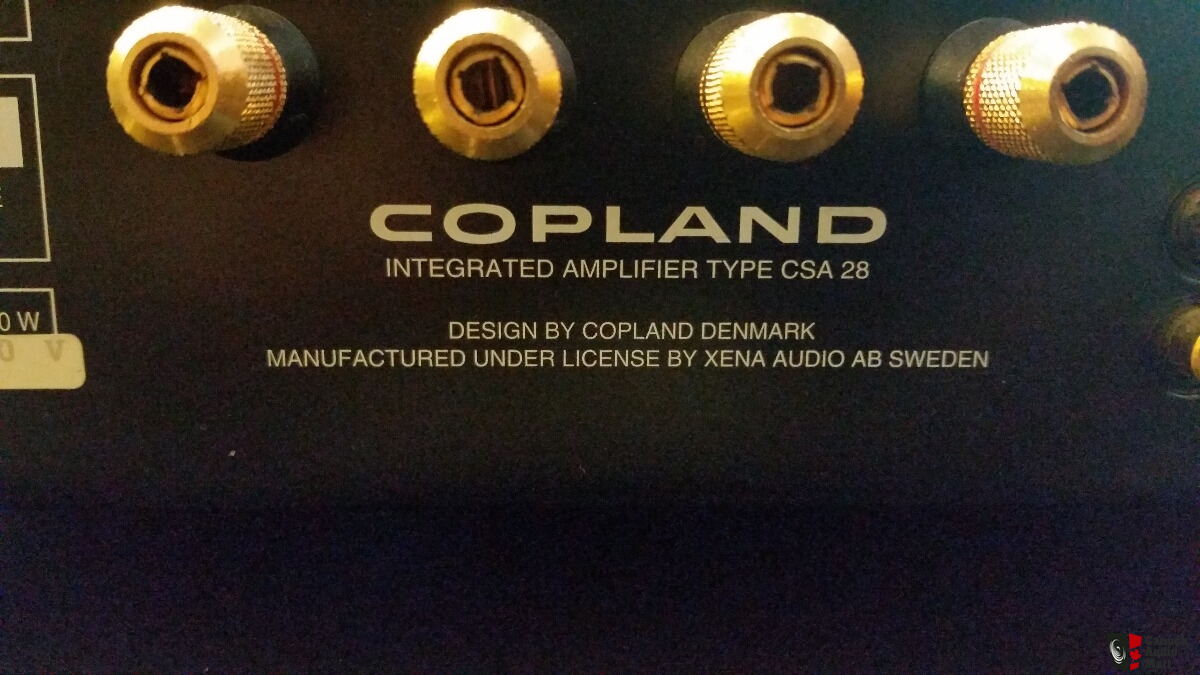 COPLAND CSA 28 Tube / SS Hybrid Integrated Amp with Phono Stage