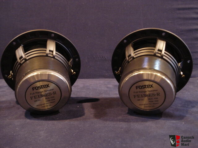 Fostex FE138ES-R Full Range Speaker...Super Rare AlNiCo Magnet