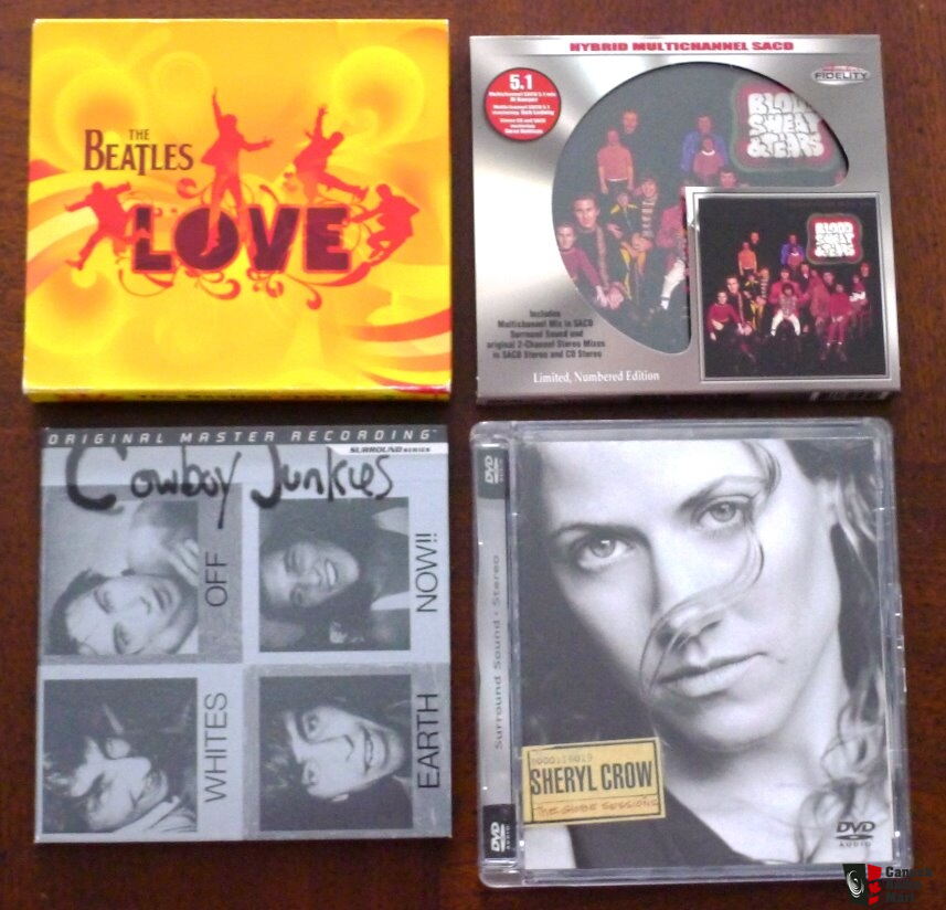 Lot Of Rare Sacd And Dvd Audio Titles Mostly Classic Rock Offers Considered Photo 1308972 Canuck Audio Mart