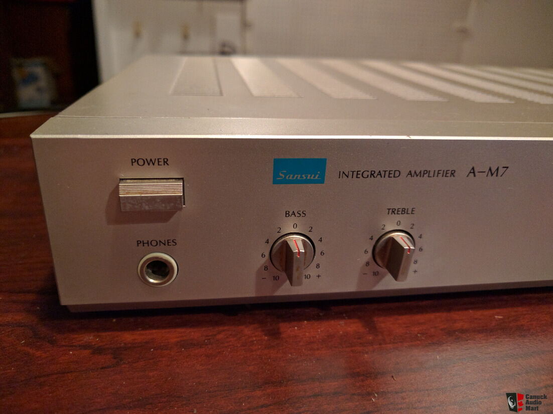 Sansui A-M7 compact amplifier Photo #1309196 - US Audio Mart