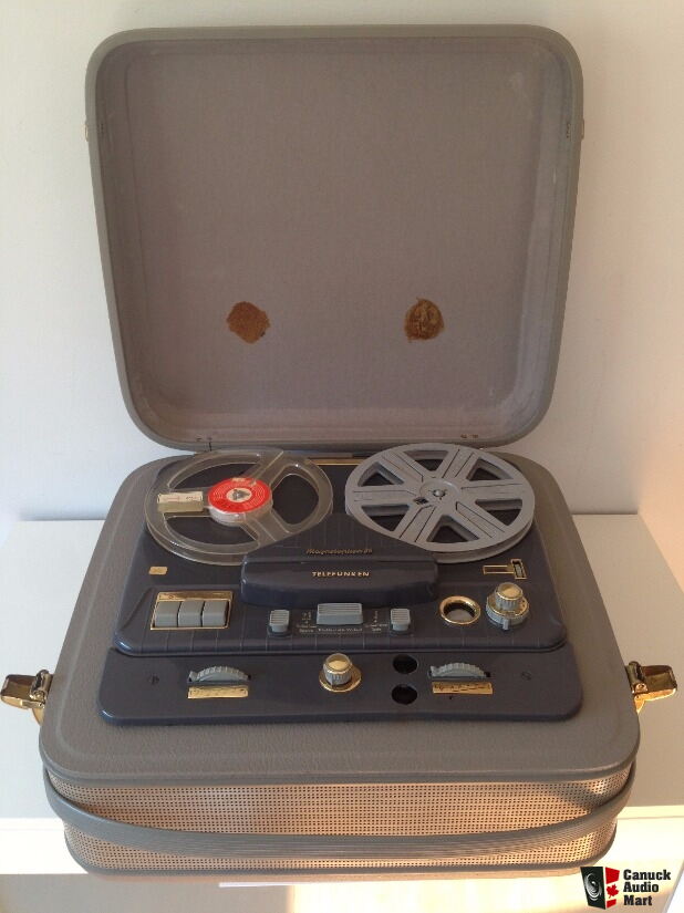 Telefunken Magnetophon 300 reel to reel tape recorder