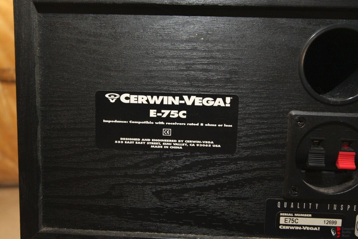 cerwin vega e75c