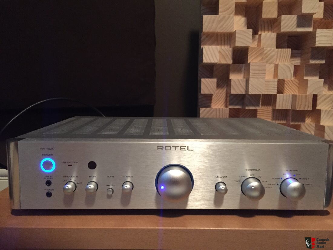 Rotel RA 1520 Integrated Amplifier - REDUCED to sell! For