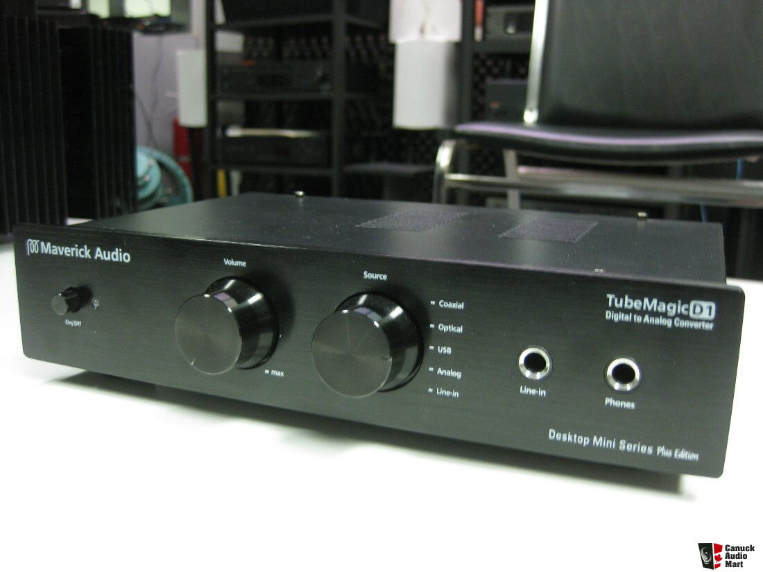 Maverick Audio TubeMagic D1 DAC and Headphone Amplifier Plus edition ...