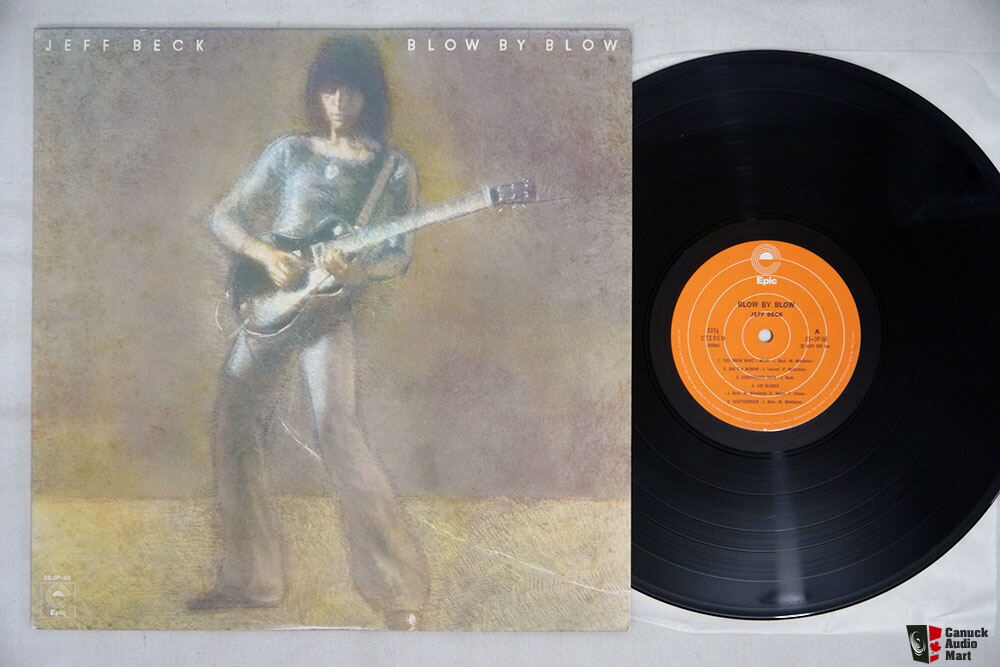 Jeff Beck Blow by Blow EPIC 25 3P-58 Japanese Pressing Vinyl LP