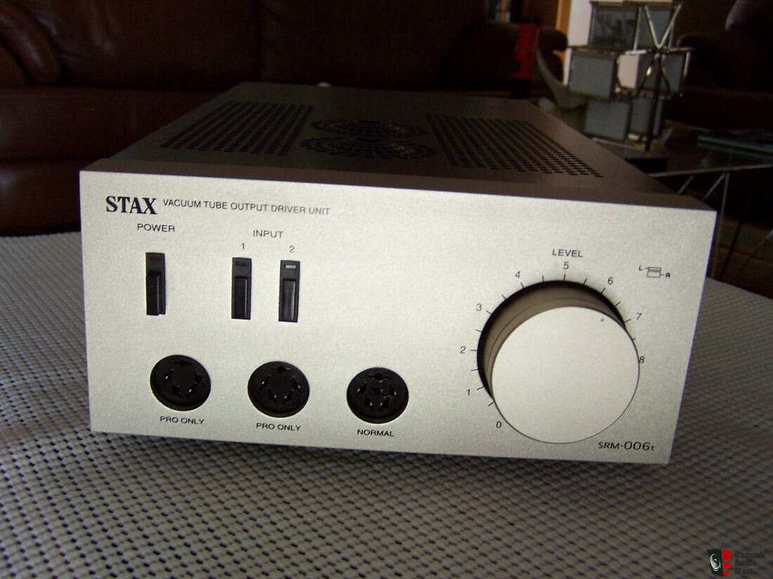 Stax srm 006t tube energzer 110 volt $599 sold to Rorce Photo #1321386 - UK  Audio Mart