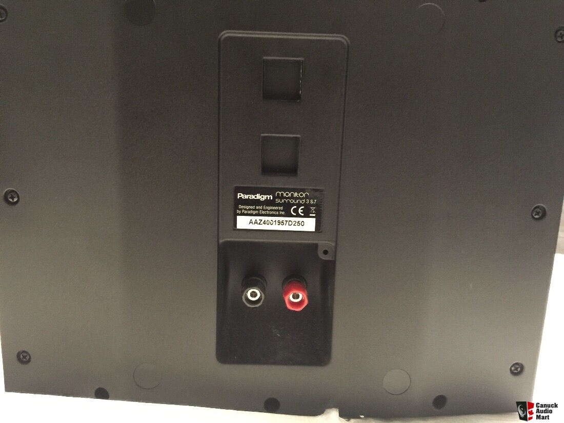 Paradigm Monitor Surround 3 v7 Speakers 