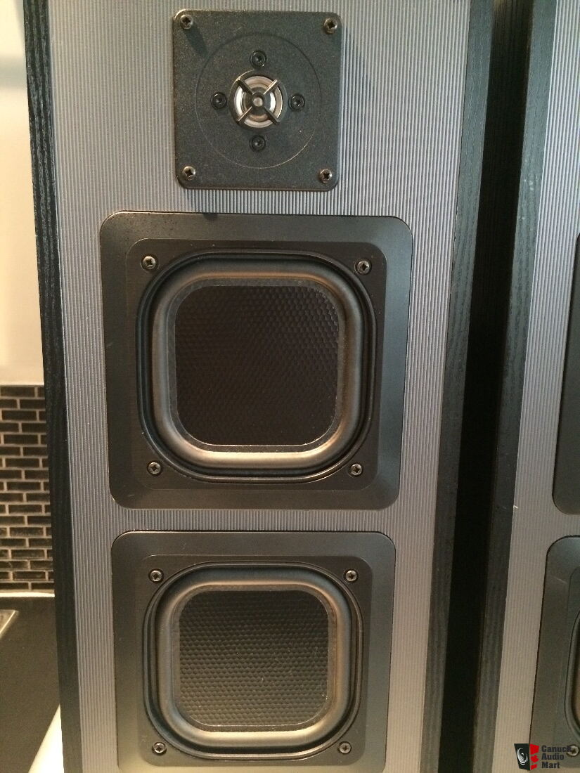 SONY APM 141ES Square Driver Speakers SUPER RARE MADE IN WEST