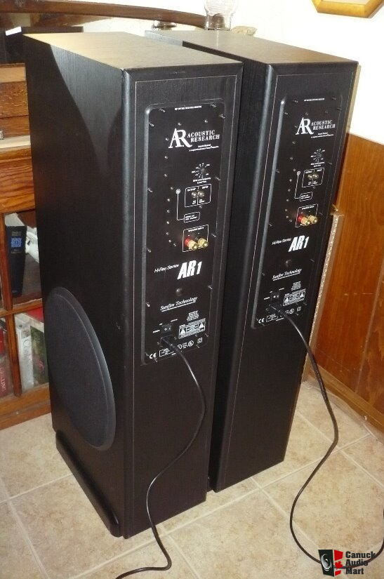 acoustic research ar1 tower speakers