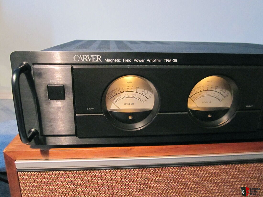 Carver TFM-35 Amplifier amp (vintage) Photo #1350743 - US Audio Mart