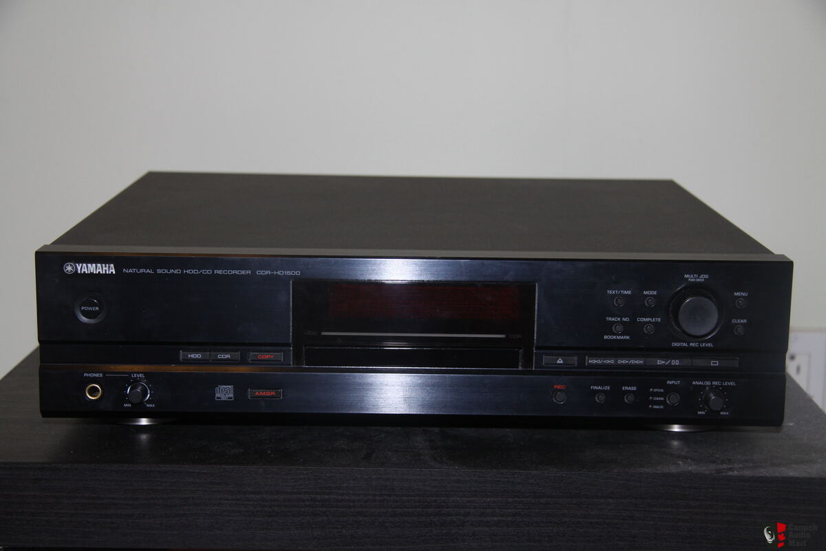 Yamaha CDR-HD1500 Hard Drive/CD Recorder-Player - SOLD TO ALBERT