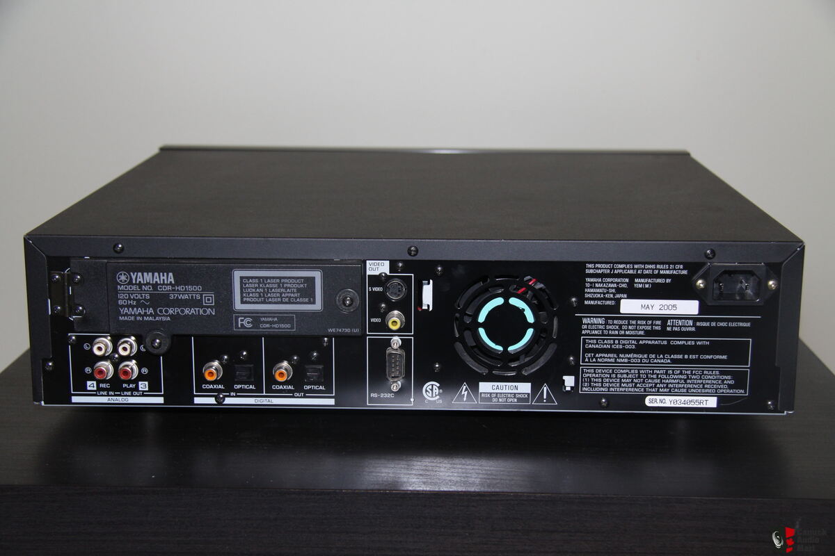 Yamaha CDR-HD1500 Hard Drive/CD Recorder-Player - SOLD TO ALBERT