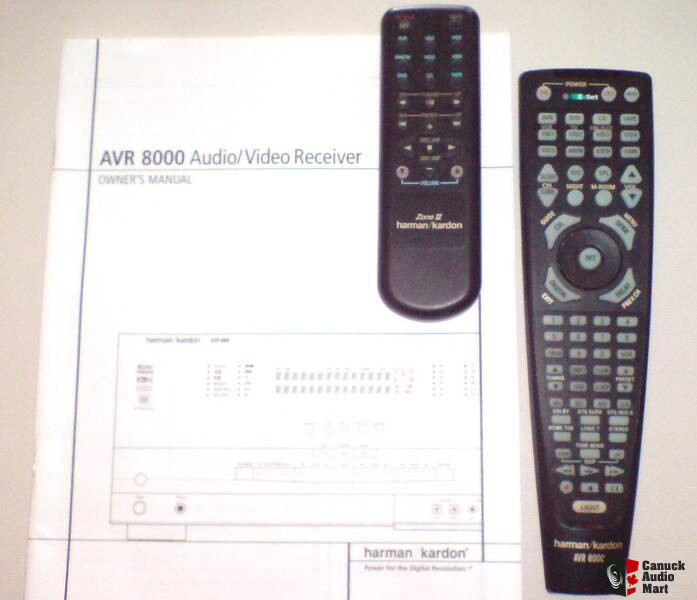 Harman/Kardon AVR 8000 HT receiver Photo 136706 US Audio Mart