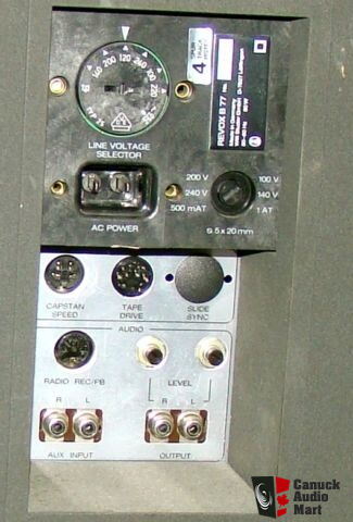 Vintage Studer Revox B77 Tape recorder 1/4 Track head system: stereo system  Photo #1368393 - Canuck Audio Mart