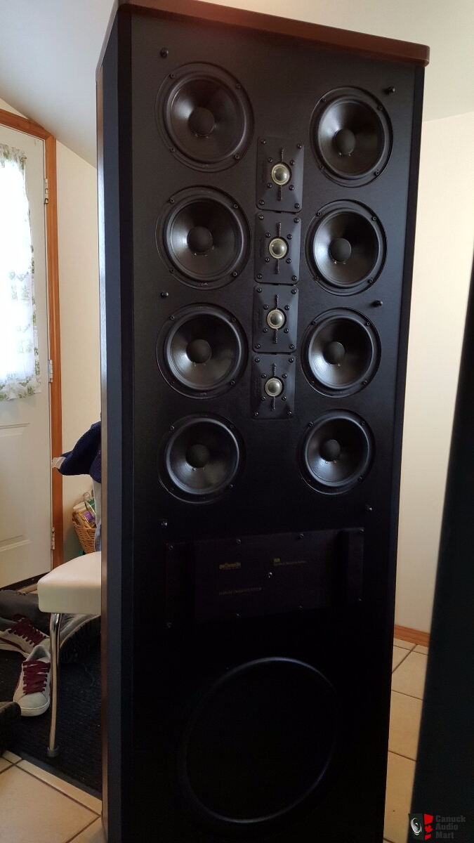 Polk Sda Srs 1.2's rare walnut finish 