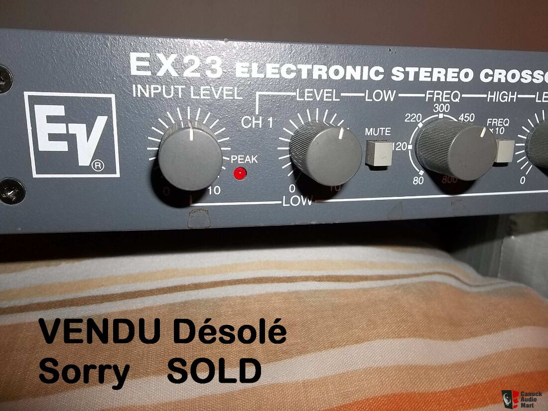 Electrovoice Ex23 Crossover Photo Us Audio Mart