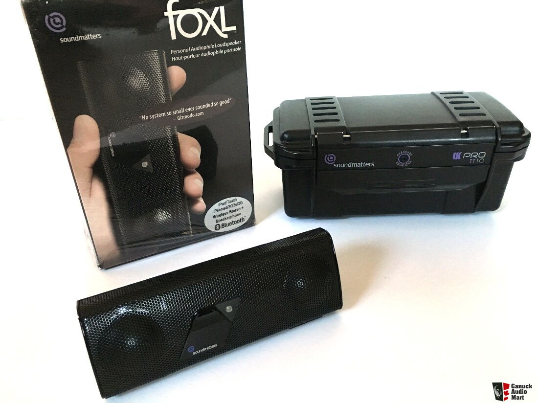 Soundmatters foxL UKPRO 10 Mini Travel Trunk for foxLv2 portable speaker at  Crutchfield