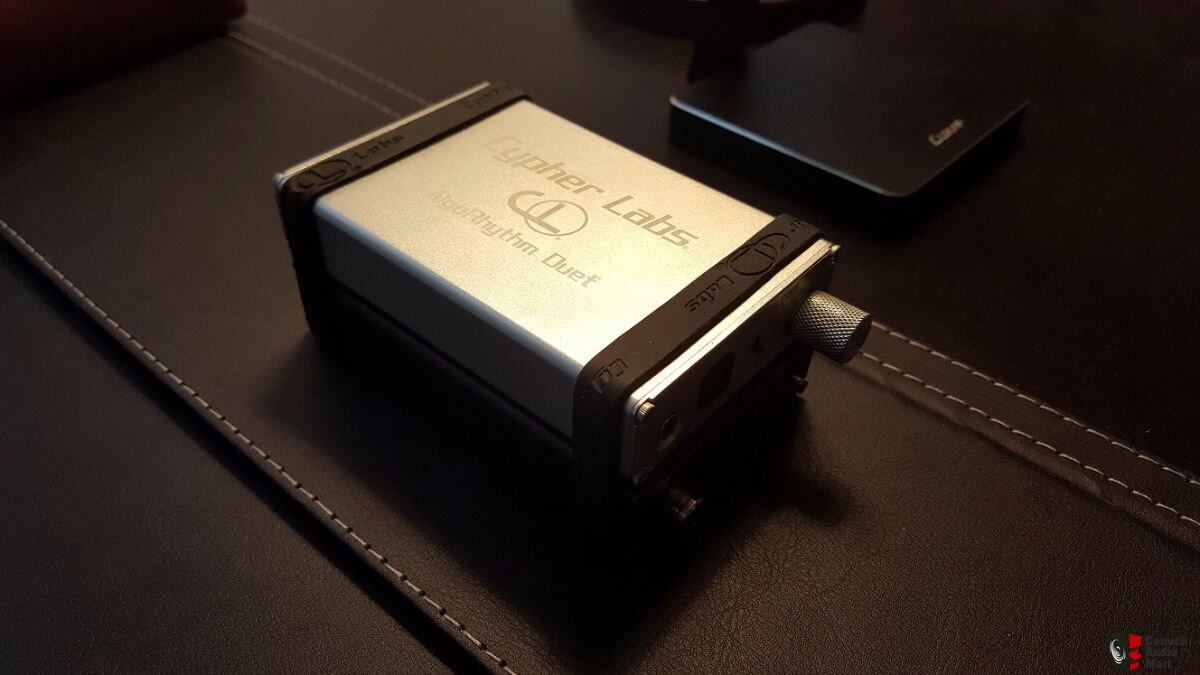 Cypher Labs Algorhythm Solo -db and Duet COMBO (DAC and Amp) Photo