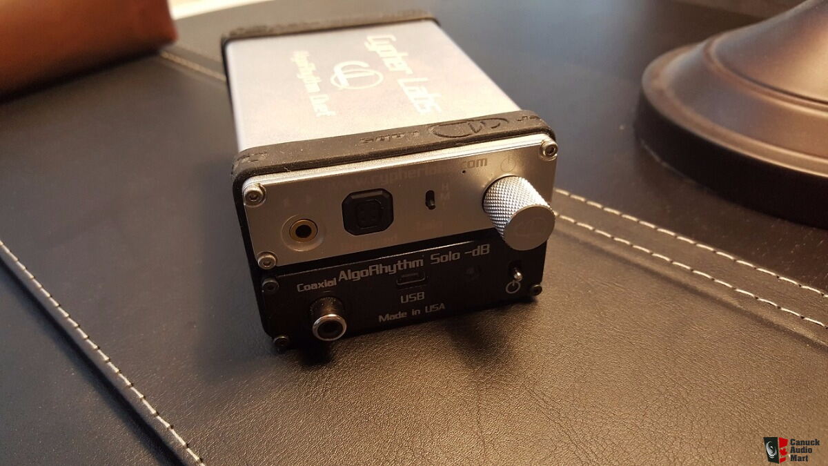 Cypher Labs Algorhythm Solo -db and Duet COMBO (DAC and Amp) Photo