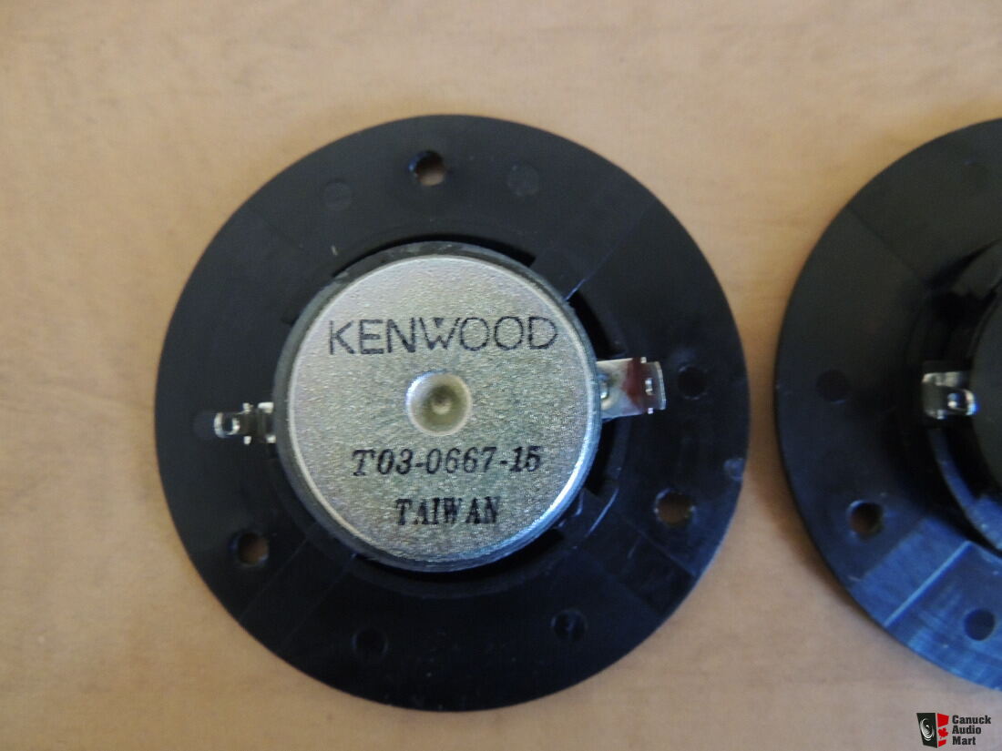 Kenwood Midrange Speakers Driver Trio T06-0019-05 - 16 Ohm - AS IS WORK SEE PICS