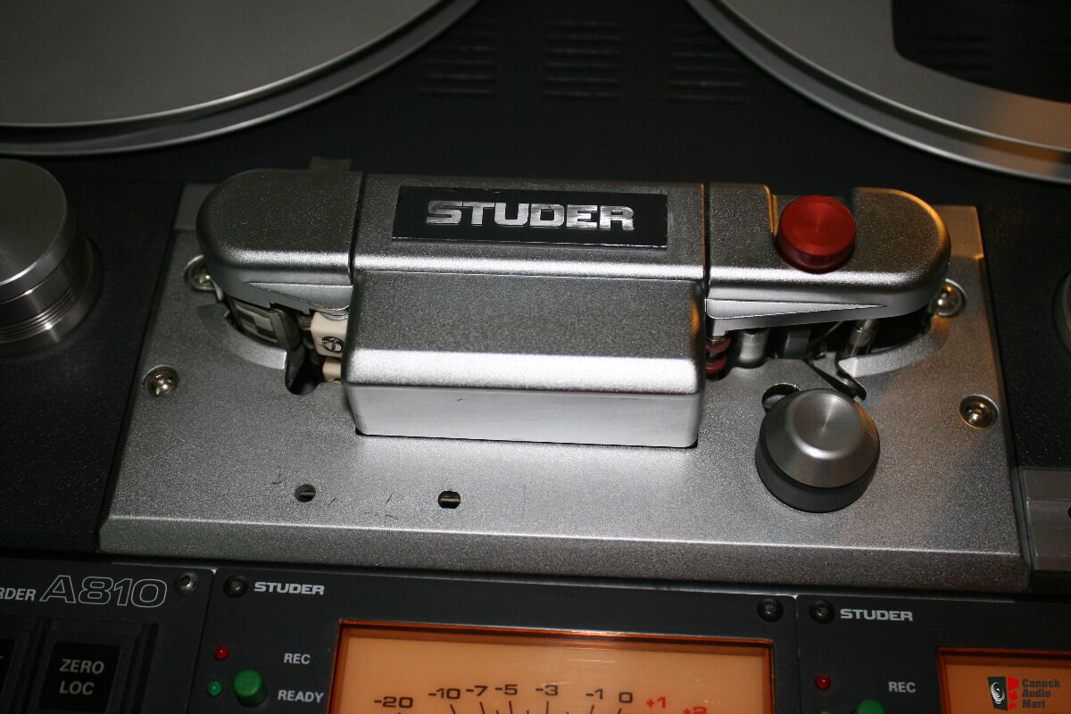 Studer A810 Reel to Reel 1/4 2 Track For Sale - US Audio Mart