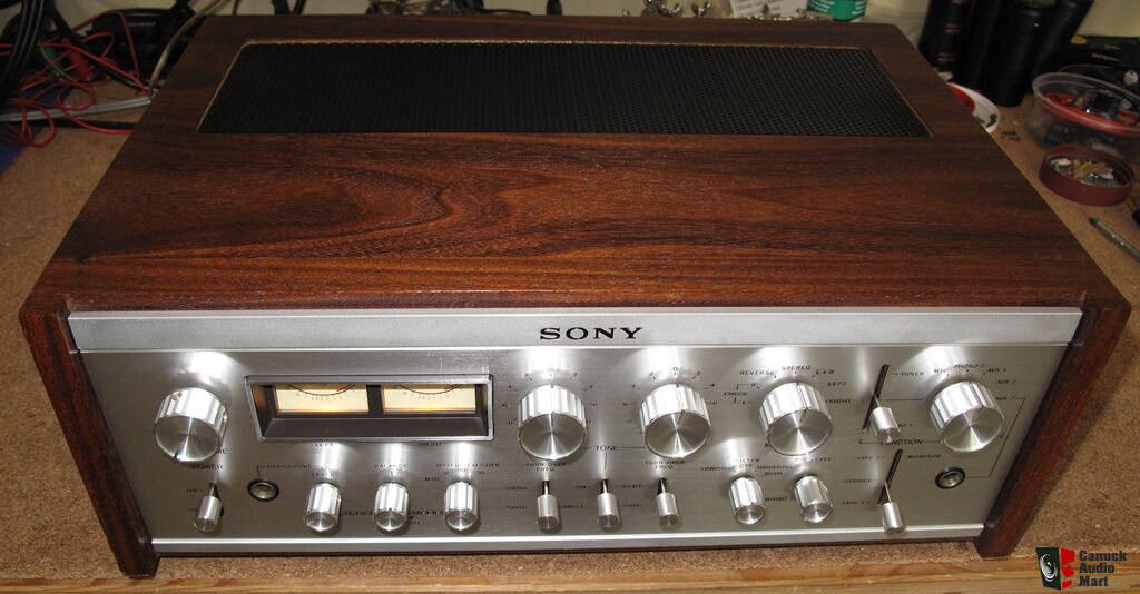 Sony 2000F Pre Amp with Wood Case**SOLD Photo #1416387 - Canuck Audio Mart